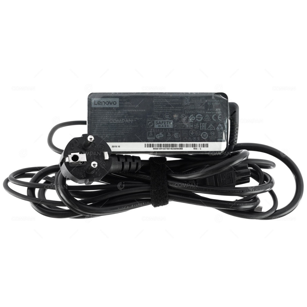 02DL124 LENOVO 65W 20V 3.25A 15V 3A 9V 2A 5V 2A AC ADAPTER USB-C CHARGER FOR THINKPAD T470 T480 ADLX65YDC3D, SA10R16870